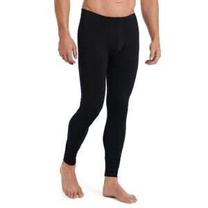Jockey Men's Performance Thermal Pants In Black Size M NWT